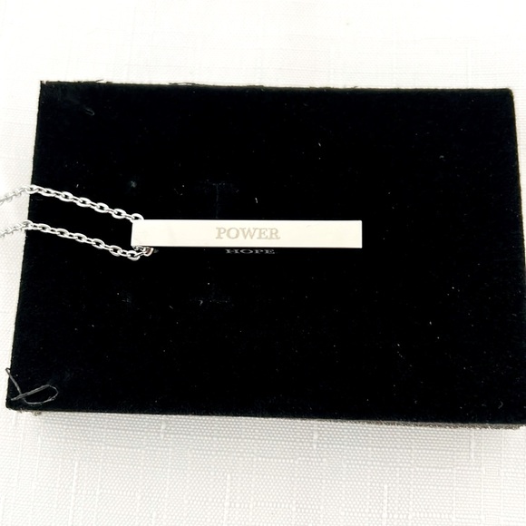 POSHFEEL / Engraved / Stainless Steel Necklace - Picture 5 of 9